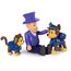 PAW PATROL Hero Pups – Actionfiguren-Set mit 1 Chase Hundefigur, 1 Chaos-Kätzchen Figur und 1 Bürgermeister Besserwisser Figur, Spielzeug geeignet für Kinder ab 3 Jahren