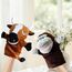 Sharplace Handpuppen Tierhandpuppen für Kinder Plüschtiere Erzählen Geschichte, Unterrichten, im Vorschulalter und als Geburtstagsgeschenk, Rollenspiel, Orang-utan + Rinder