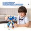 Super Wings 2-in-1 Mini World Aircraft Verwandlungsroboter mit Licht- und Soundeffekten, Transformer-Spielzeug für Mädchen und Jungen ab 3 Jahren, blau