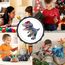 JUSTQUNSEEN Dinosaurier Handpuppen Dinosaurier Spielzeug, Dinosaurier Puppen für Kinder, Dinosaurier Kuscheltiere, Fingerpuppen, Geschenke, Dinosaurier Spielzeug ab 3 4 5 6