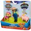 PAW PATROL Hero Pups – Actionfiguren-Set mit 1 Skye Hundefigur, 1 Bäuerin Yumi Figur und 1 Schweinchen, Spielzeug geeignet für Kinder ab 3 Jahren