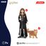 SCHLEICH Harry Potter | Hermine Granger & Krummbein 42635 | Set aus Mädchenfigur & Tierfigur | als Deko oder Sammelfiguren | Geschenk für Kinder & Fans | Spielfiguren ab 6 Jahren | 2-teiliges Set