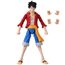 BANDAI – Anime Heroes – One Piece – Anime Heroes Figur 17 cm – Monkey D. Ruffy – Offizielle One Piece Lizenz – Gelenkige Ruffy-Figur – Manga Figuren – Spielzeug für Kinder ab 4 Jahren – 37008