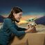Star Wars Hasbro Galactic Snackin Grogu, Elektronische Figur mit über 40 Sound und Bewegungskombinationen, interaktive Accessoires, Multi, Einheitsgröße, Große: 23,5 cm