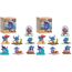 Just Play Stitch LA Movie Time Collectible Figs (Packung mit 2)