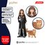 SCHLEICH Harry Potter | Hermine Granger & Krummbein 42635 | Set aus Mädchenfigur & Tierfigur | als Deko oder Sammelfiguren | Geschenk für Kinder & Fans | Spielfiguren ab 6 Jahren | 2-teiliges Set