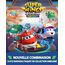 Super Wings World Airport Crew Verwandlungsroboter-Set, 8 Transformationsroboter und 7 PVC-Figuren, Verwandelbare Spielflugzeuge und Roboterfiguren für Jungen und Mädchen ab 3 Jahren