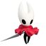 DEXSHUN Hollow Figur Anime Spiel Action Figuren Modell mit Zubehör PVC Anime Statue Desktop Decoration Sammlerstück 10cm (Rot)