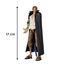 Bandai – Anime Heroes – One Piece – Figur Shanks der Rote 17 cm – Gelenkfigur – Offizielle One Piece Lizenz – Gelenkige Shanks-Figur – Spielzeug für Kinder ab 4 Jahren – 36935