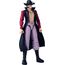 BANDAI – Anime Heroes – One Piece – Dracule Mihawk „Falkenauge“ 17 cm – Bewegliche Anime‑Figur Mihawk – Offizielle Lizenz One Piece – Spielzeug für Kinder ab 4 Jahren – 37053