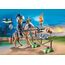 PLAYMOBIL Novelmore 71297 Novelmore - Übungsplatz, spannendes Rittertraining auf dem Übungsplatz mit Pferd, Lanze, Fass und Zielscheibe, Spielzeug für Kinder ab 4 Jahren