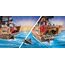 PLAYMOBIL Pirates 71530 Großes Piratenschiff, aufregende Seeschlachten und geheime Schatzsuchen auf hoher See, inklusive Kanonen, Geschossen und Anker, detailreiches Spielzeug für Kinder ab 4 Jahren