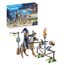 PLAYMOBIL Novelmore 71297 Novelmore - Übungsplatz, spannendes Rittertraining auf dem Übungsplatz mit Pferd, Lanze, Fass und Zielscheibe, Spielzeug für Kinder ab 4 Jahren
