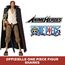 Bandai – Anime Heroes – One Piece – Figur Shanks der Rote 17 cm – Gelenkfigur – Offizielle One Piece Lizenz – Gelenkige Shanks-Figur – Spielzeug für Kinder ab 4 Jahren – 36935