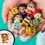 Just Play Disney Doorables Pixel Perfect Multi Peek, 3,8 cm große Sammelfiguren, eine Überraschung hinter jeder Tür, Kinderspielzeug ab 5 Jahren (Packung mit 4)