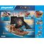 PLAYMOBIL Pirates 71530 Großes Piratenschiff, aufregende Seeschlachten und geheime Schatzsuchen auf hoher See, inklusive Kanonen, Geschossen und Anker, detailreiches Spielzeug für Kinder ab 4 Jahren