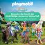 PLAYMOBIL Horses of Waterfall 71493 Mobile Reitschule, spielerisches Lernen des Pferdereitens, Abenteuer auf der Waterfall Ranch, detailreiches Spielzeug für Kinder ab 4 Jahren