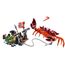 PLAYMOBIL Pirates 71532 Kampf gegen die Riesenkrabbe, epische Seeschlacht, inklusive Kanone, Haken-Geschoss und Säbel, detailreiches Piraten-Spielzeug für Kinder ab 4 Jahren