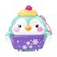 Polly Pocket Winterliche Pinguin Schatulle - Spielset mit 2 Puppen, 12 Accessoires und 6 Elementen im Winter-Wunderland, Schneemann und Iglu-Rutsche, für Kinder ab 4 Jahren, HRD34