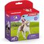 SCHLEICH Horse Club | Sofia & Blossom 42540 | bewegliche Mädchenfigur | mit Pferde Zubehör | tolles Geschenk für Mädchen und Jungen | Pferde Spielzeug ab 5 Jahren | 10 Teile | exklusiv bei Amazon
