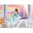 PLAYMOBIL Princess Magic 71360 Himmlische Babywolke, magisches Kinderzimmer in den Wolken, inklusive Babywiege, Schaukelpferd, Teddybär und mehr, Spielzeug für Kinder ab 4 Jahren