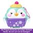 Polly Pocket Winterliche Pinguin Schatulle - Spielset mit 2 Puppen, 12 Accessoires und 6 Elementen im Winter-Wunderland, Schneemann und Iglu-Rutsche, für Kinder ab 4 Jahren, HRD34