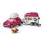 schleich HORSE CLUB | Abenteuer mit Auto und Pferdeanhänger 42535 | mit Hannah, Papa, Pferd und Zubehör | Geschenk für Mädchen und Jungen | Pferde Spielzeug für Kinder ab 5 Jahren | Set aus 110 Teilen