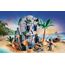 PLAYMOBIL Pirates 71531 Totenkopfinsel, spannungsgeladenes Abenteuer auf der Kristallschädel-Insel, inklusive Piratenfigur und gefährlichem Krabbenmann, detailreiches Spielzeug für Kinder ab 4 Jahren