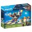 PLAYMOBIL Novelmore 71211 Novelmore - Darios Fluggleiter, Himmelsgleiter mit Bolzenkanonen, Schleudersitz und spannendem Zubehör, Spielzeug für Kinder ab 4 Jahren