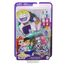 Polly Pocket Winterliche Pinguin Schatulle - Spielset mit 2 Puppen, 12 Accessoires und 6 Elementen im Winter-Wunderland, Schneemann und Iglu-Rutsche, für Kinder ab 4 Jahren, HRD34