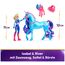 Unicorn Academy Isabel und Einhorn River Set - ca. 12 cm große Originalfiguren zur beliebten Netflix Serie mit Zwei Accessoires und Haarbürste für fantasievolles Rollenspiel, für Kinder ab 4 Jahren