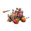 PLAYMOBIL Novelmore 71299 Burnham Raiders - Feuerkampfwagen, feuriger Kampf zwischen Burnham Raider und Novelmore, mit Rammbock, Flammenrädern und Schleudersitz, Spielzeug für Kinder ab 4 Jahren