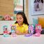 Polly Pocket Puppen und Spielset, Pony-Rodeo-Schatulle, Spielzeug für unterwegs mit 1 kleinen Puppe, Pferdchen, Zubehör für Mode und Essen, JCR39