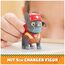 Rubble & Crew - Kran-Baufahrzeug (Basis Fahrzeug) mit Charger-Figur, dreh- und ausfahrbarer Ausleger, authentisches Spielzeug aus TV-Serie, für Kinder ab 3 Jahren