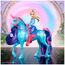 Unicorn Academy Isabel und Einhorn River Set - ca. 12 cm große Originalfiguren zur beliebten Netflix Serie mit Zwei Accessoires und Haarbürste für fantasievolles Rollenspiel, für Kinder ab 4 Jahren