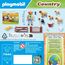 PLAYMOBIL Country 71444 Junger Schäfer mit Schafen, Hüten und Pflegen der Schafe mithilfe des Bordercollies, mit Zubehör wie Haartrimmer und Strohballen, nachhaltiges Spielzeug für Kinder ab 4 Jahren