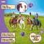 SCHLEICH Horse Club | Ausritt 72221 | 4 bewegliche Figuren und 4 Pferde | tolles Geschenk für Mädchen und Jungen | Pferde Spielzeug für Kinder ab 5 Jahren | Set aus 40 Teilen | exklusiv bei Amazon