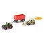 siku 6304, Geschenkset - Landwirtschaft, 4-teilig, Metall/Kunststoff, Multicolor, Spielkombination, Bewegliche Teile