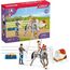 SCHLEICH Horse Club | Mias Voltigier-Reitset 42443 | Spielset inkl. Mia, ihrem Pferd, Reitlehrer Figur und Zubehör | tolles Geschenk für Mädchen und Jungen | Pferde Spielzeug ab 5 Jahren | 18 Teile