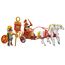 PLAYMOBIL Asterix 71543 Römischer Streitwagen, Reise durch das Land, inklusive Abnehmbarer Helme, Armreifen und Umhang, detailreiches Spielzeug für Kinder ab 5 Jahren