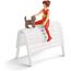 SCHLEICH Horse Club | Mias Voltigier-Reitset 42443 | Spielset inkl. Mia, ihrem Pferd, Reitlehrer Figur und Zubehör | tolles Geschenk für Mädchen und Jungen | Pferde Spielzeug ab 5 Jahren | 18 Teile
