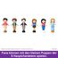 Polly Pocket Friends Schatulle - Central-Perk-Kaffeetasse, 6 Hauptdarsteller, 9 Zubehörteile, 3 Friends-Orte, ausstellbare Premium-Verpackung, für Sammler ab 14 Jahren, HKV74