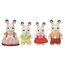 Sylvanian Families L5655 Schokoladenhasen Familie NEU