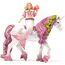 SCHLEICH BAYALA | Meerjungfrau Feya auf Unterwassereinhorn 70593 | mit Minikrabbe | detailgetreue Figuren | tolles Geschenk für Mädchen und Jungen | Spielfigur ab 5 Jahren | Set aus 3 Teilen