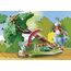 PLAYMOBIL Asterix 71160 Wildschweinjagd, Mit kippbarem Baum, Spielzeug für Kinder ab 5 Jahren