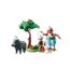 PLAYMOBIL Asterix 71160 Wildschweinjagd, Mit kippbarem Baum, Spielzeug für Kinder ab 5 Jahren