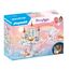 PLAYMOBIL Princess Magic 71359 Himmlisches Regenbogen-Schloss, magische Welt mit leuchtender Regenbogenblume, Schmetterlingsring, Pegas und Prinzessinnen, ab 4 Jahren