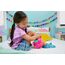 Polly Pocket Erdbeer Bärchen Schatulle - inklusive 2 Puppen, 12 Accessoires und 5 Motiven zum Geschichtenerzählen drehbare Augen und tollem Garten-Spielplatz, für Kinder ab 4 Jahren, HRD35