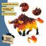 schleich ELDRADOR CREATURES | BATTLE CAVE Arena: Lava vs. Schatten 42673 | Set aus 2 x ELDRADOR Battle Cave, 2 x Monster und 2 x Kristall | Caves zur Arena stapelbar | Spielzeug ab 7 Jahren | 71 Teile