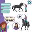 SCHLEICH Horse Club | Lisa & Storm 42541 | bewegliche Mädchenfigur mit Pferd, Sattel, & Zubehör | Geschenk für Mädchen und Jungen | Pferde Spielzeug ab 5 Jahren | 10 Teile | exklusiv bei Amazon